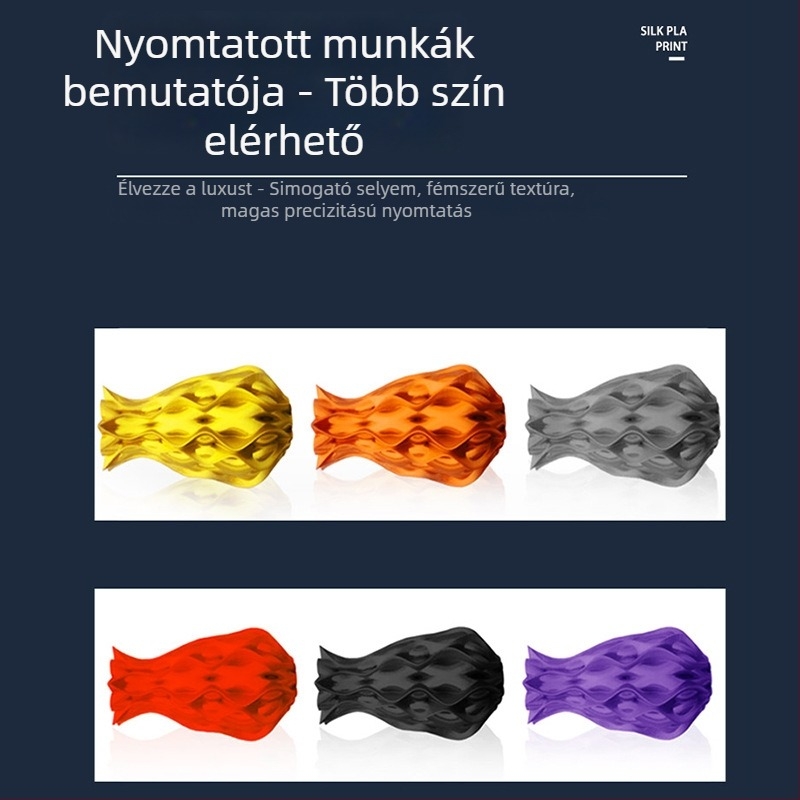 PLA filament 3D nyomtatáshoz - hossz kb. 340 m - sűrűség 1,24 g/cm3 - kör keresztmetszet