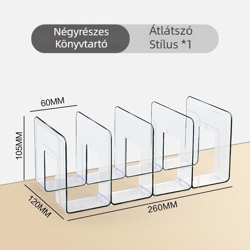 Fali konyhai polc, összecsukható műanyag tároló termosz poharakhoz, szerelés nélkül