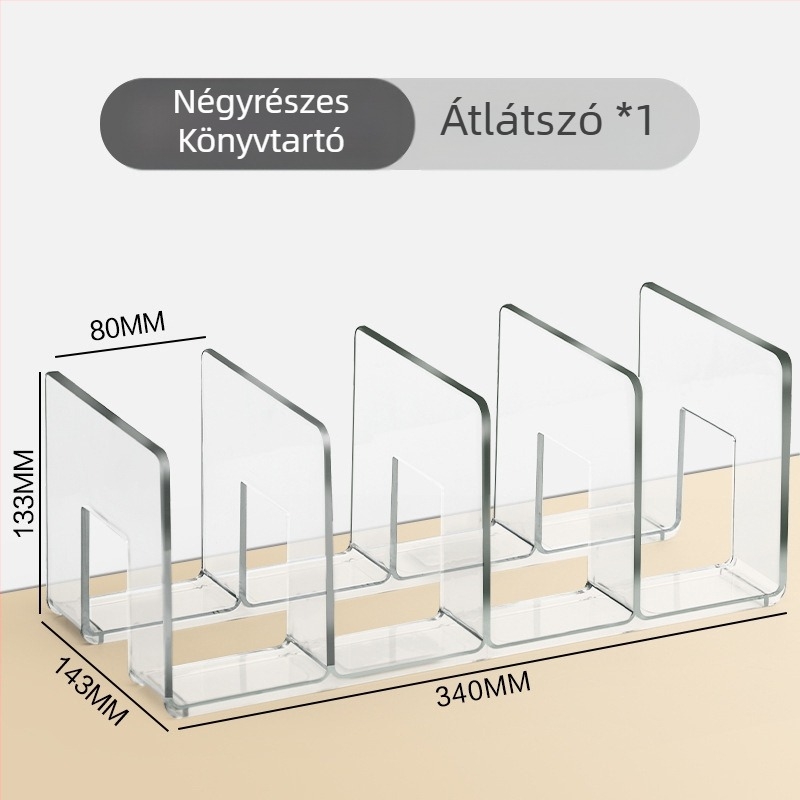 Fali konyhai polc, összecsukható műanyag tároló termosz poharakhoz, szerelés nélkül