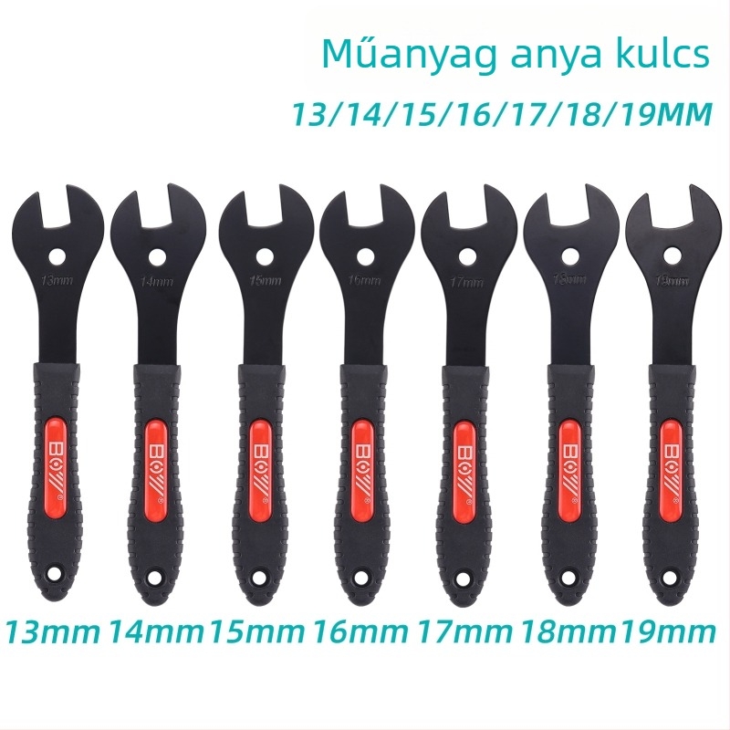 Kerékpár agy kulcs, vékony kivitel, 2 mm vastagság, acél