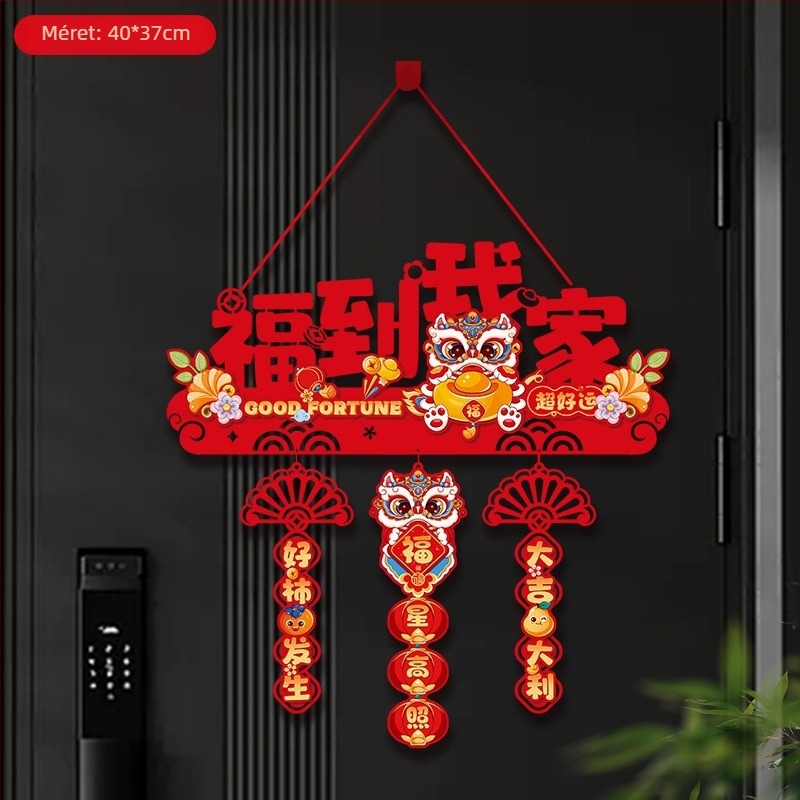 Filcből készült Ló éve medál karikatúra mintával a Tavaszi Fesztiválhoz – Ajándékba kész