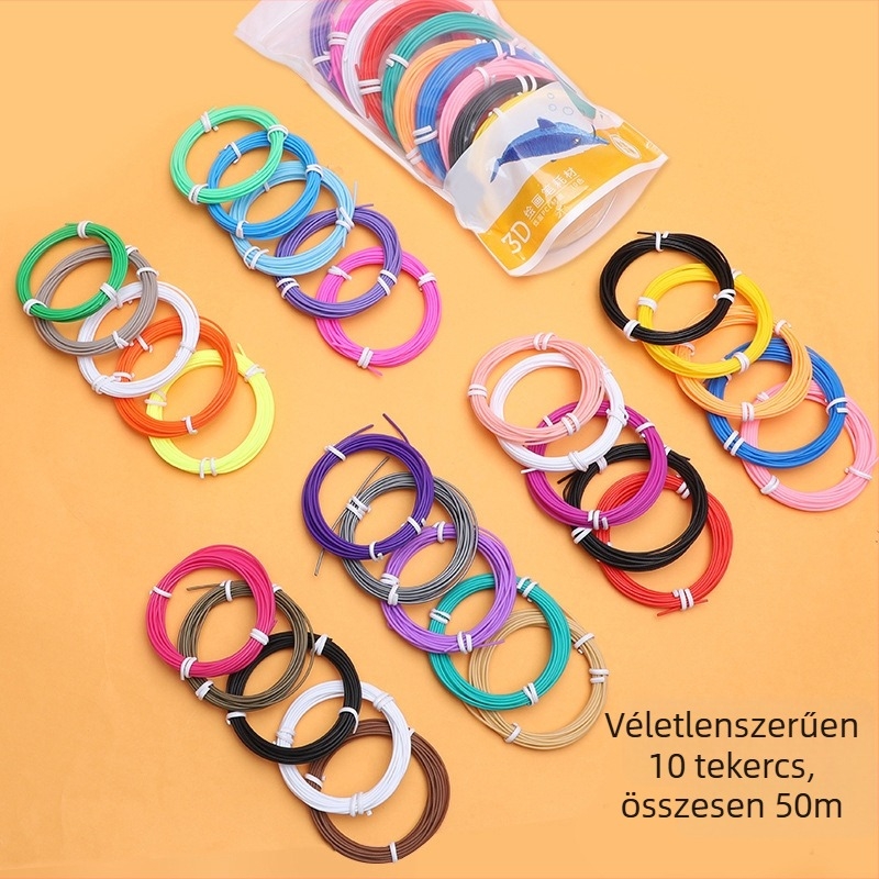 Alacsony hőmérsékletű vezeték nélküli 3D-s nyomtató toll gyerekeknek — DIY oktatási 3D rajzeszköz