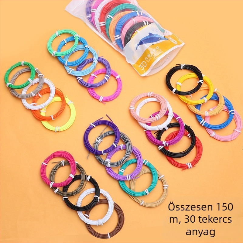 Alacsony hőmérsékletű vezeték nélküli 3D-s nyomtató toll gyerekeknek — DIY oktatási 3D rajzeszköz