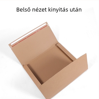 Fénylő egérpad csomagoló doboz kemény kraft papírból, logónyomtatás, forró nyomtatás, UV nyomtatás és domborítás