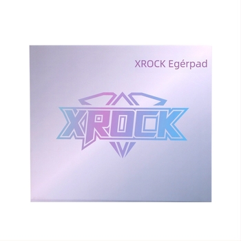 Fénylő egérpad csomagoló doboz kemény kraft papírból, logónyomtatás, forró nyomtatás, UV nyomtatás és domborítás