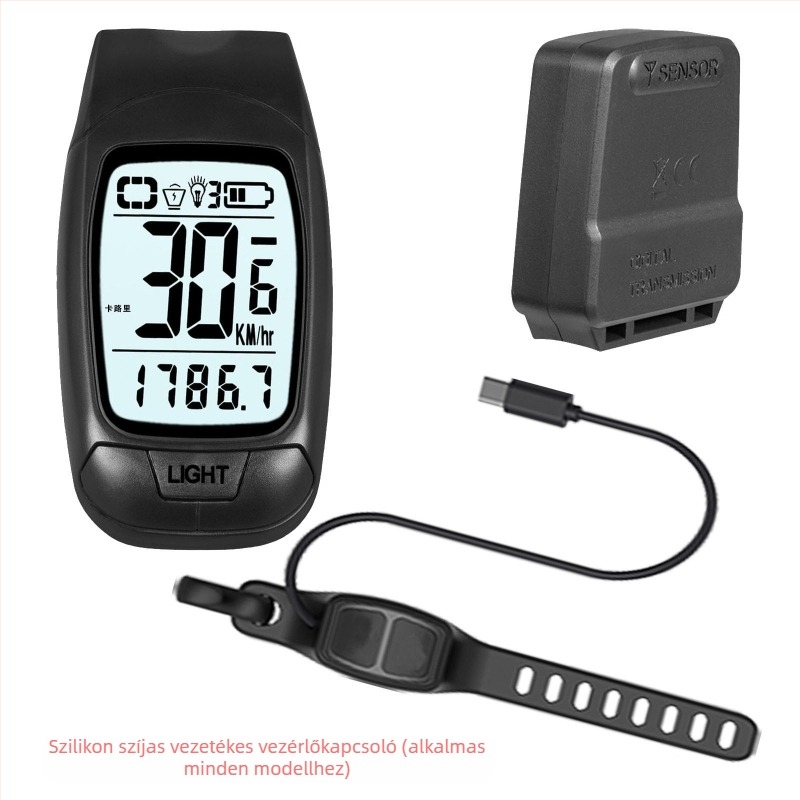 3‑az‑1 kerékpárfény, vezeték nélküli kerékpár számítógép és csengő — XQJ, testreszabható feldolgozás, licencelhető magáncímke, import nélkül
