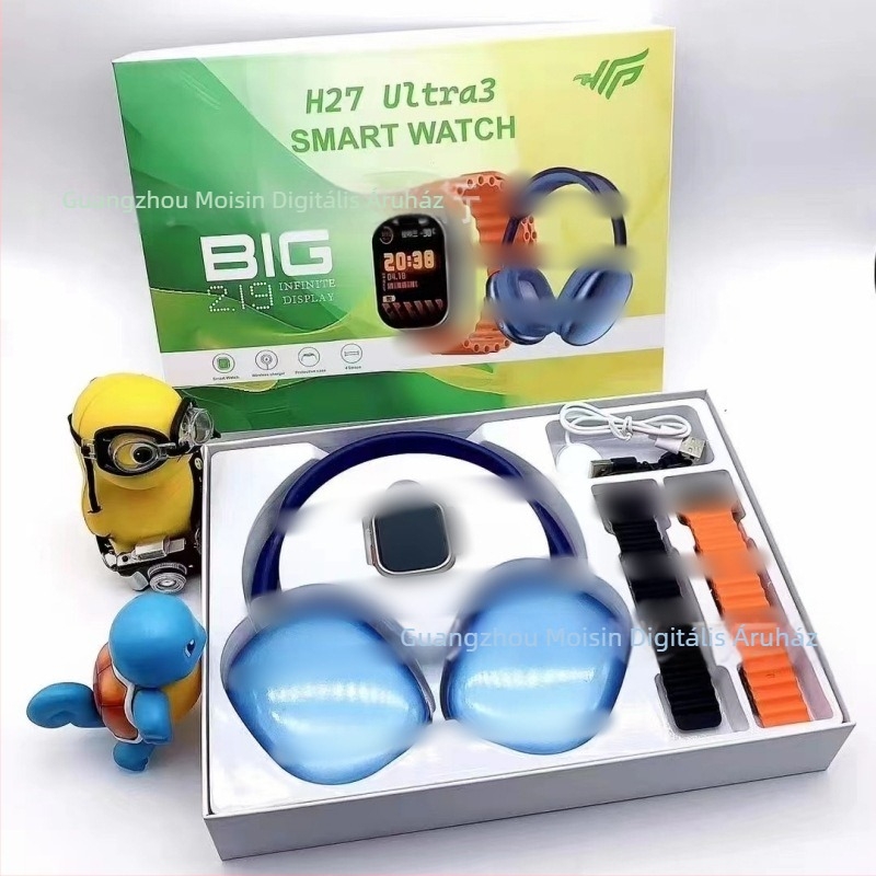 Okosóra Bluetooth fejhallgató készlettel, 2,01 hüvelykes TFT kijelző, alumínium ötvözetes tokozás, szilikon szíj, Bluetooth, akkumulátor-élettartam kevesebb mint 7 nap