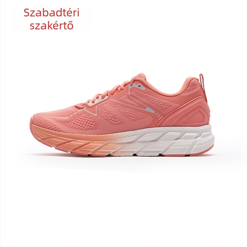 Uniszex terepfutó cipő lélegző hálós felsővel, csúszásmentes gumitalppal, EVA középtalppal, alacsony boka, 3–5 cm sarokmagasság