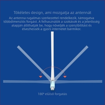 Mercury MW150UH USB vezeték nélküli hálózati kártya, 300 Mbps, 2.4 GHz, 802.11b/g/n, illesztőprogram nélkül