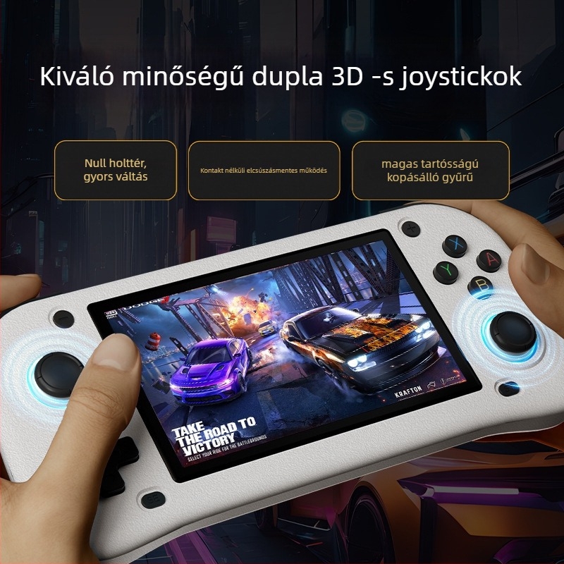 G28 hordozható játékkonzol, USB felület, vezeték nélküli kapcsolat, RPG játékok, nosztalgikus retro arcade stílus