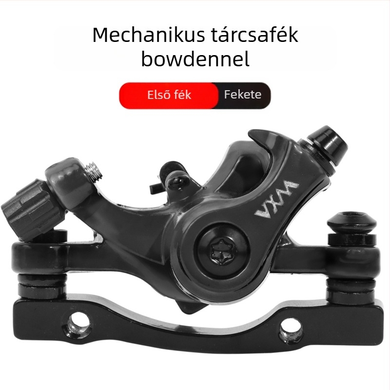 Vxm MTB T-12 tárcsafékkészlet – előre és hátra, mechanikus kábeles tárcséfekkel