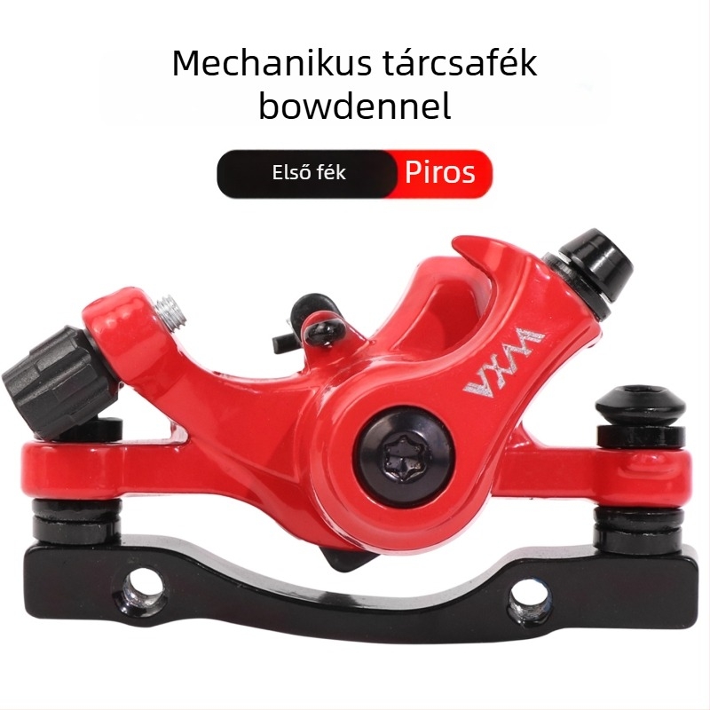 Vxm MTB T-12 tárcsafékkészlet – előre és hátra, mechanikus kábeles tárcséfekkel