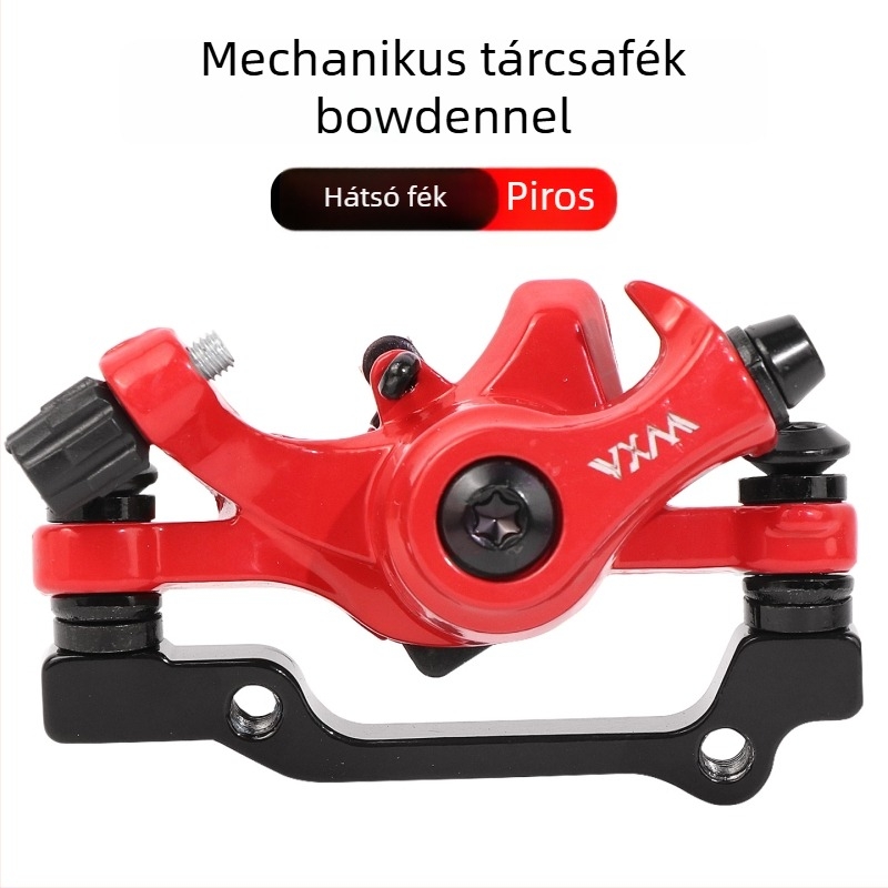 Vxm MTB T-12 tárcsafékkészlet – előre és hátra, mechanikus kábeles tárcséfekkel