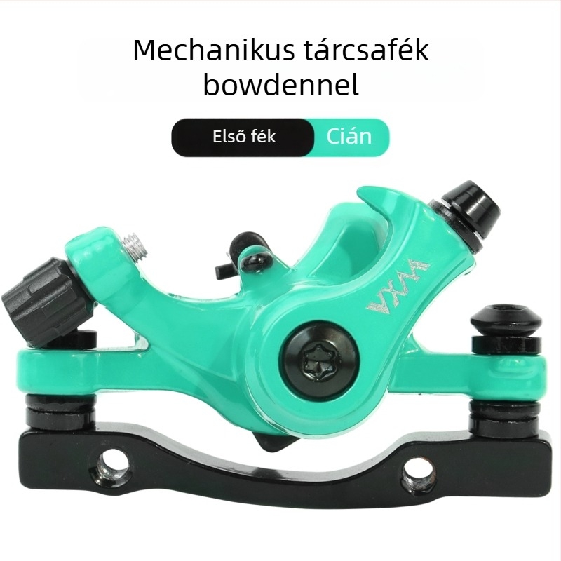 Vxm MTB T-12 tárcsafékkészlet – előre és hátra, mechanikus kábeles tárcséfekkel