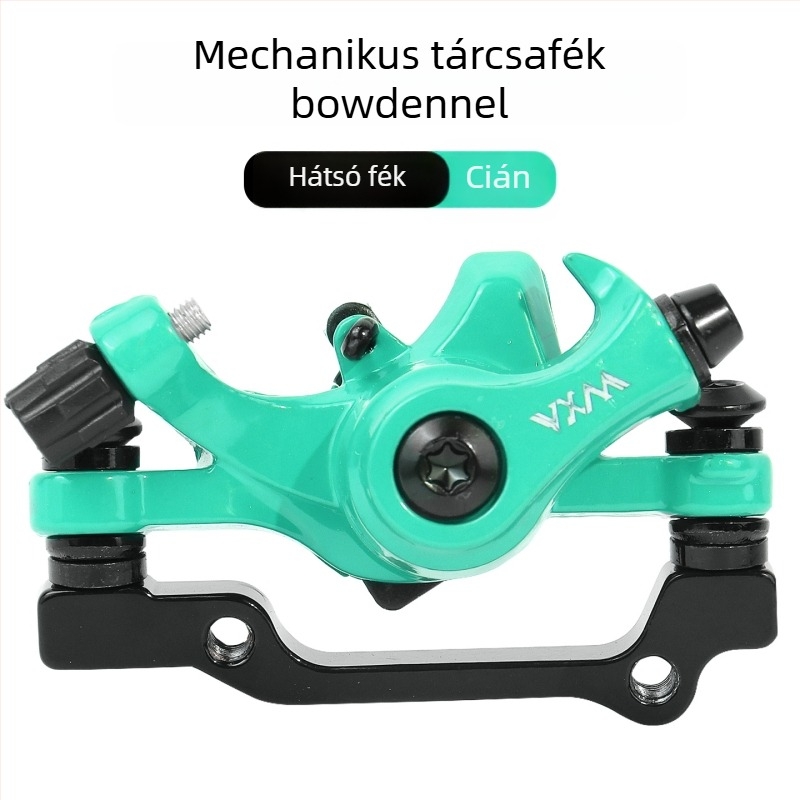 Vxm MTB T-12 tárcsafékkészlet – előre és hátra, mechanikus kábeles tárcséfekkel