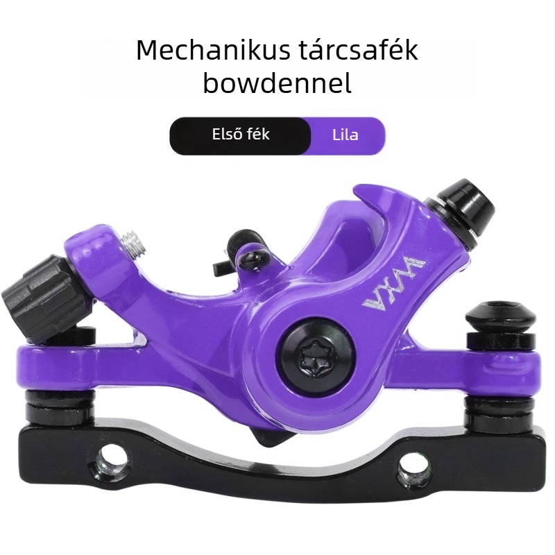 Vxm MTB T-12 tárcsafékkészlet – előre és hátra, mechanikus kábeles tárcséfekkel