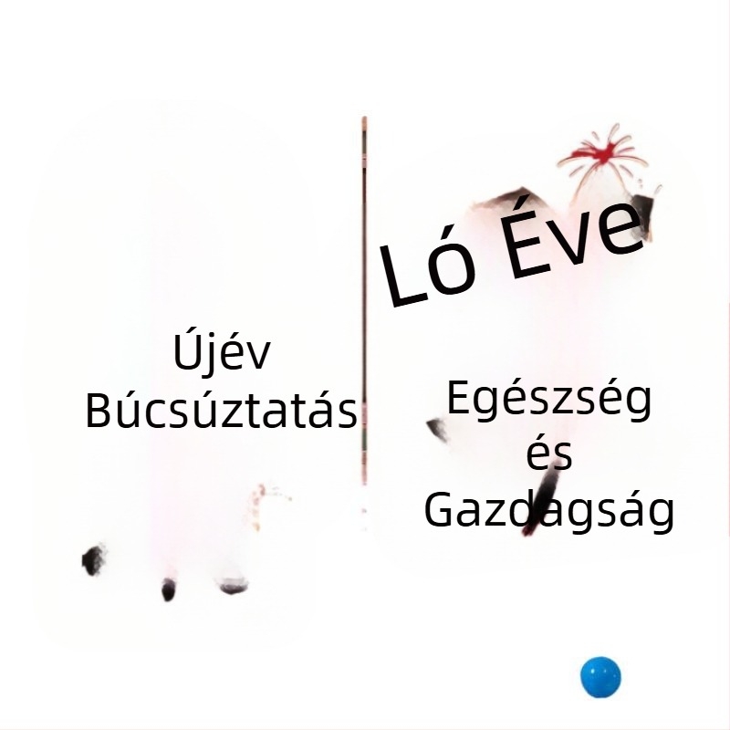 Év Ló témájú függő dekoráció osztálytermi háttérként óvodák és iskolák számára; anyag: textil, stílus: animált, rekvizit dekoratív helyszínen