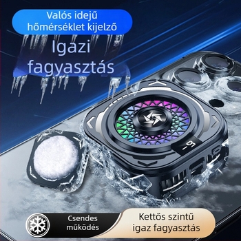 Mobiltelefon hűtő félvezetős hűtéssel, csendes működés, digitális kijelző — Modell Sl60
