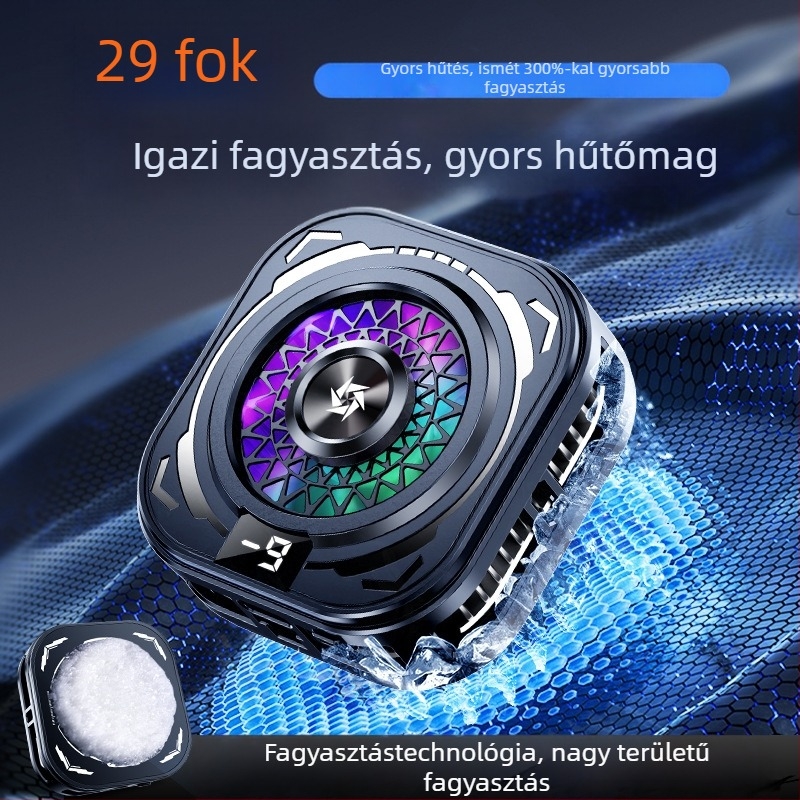 Mobiltelefon hűtő félvezetős hűtéssel, csendes működés, digitális kijelző — Modell Sl60