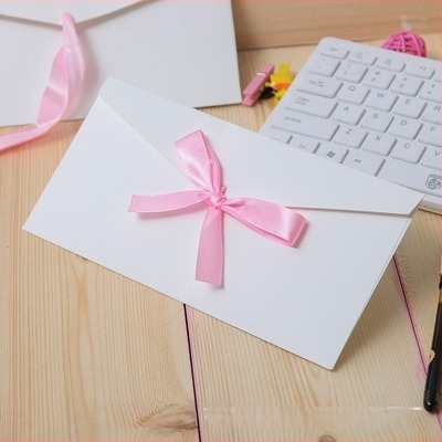 Nyugat-stílusú meghívó boríték, kraftpapír, logó nyomtatás, testreszabás elérhető, modell No. 5/DL