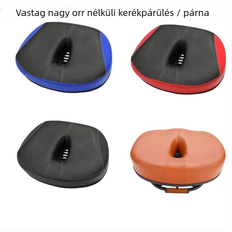 Zhiqiu kerékpárnyereg, 6116 modell, memóriahab, PU bőr, vas és környezetbarát műanyag