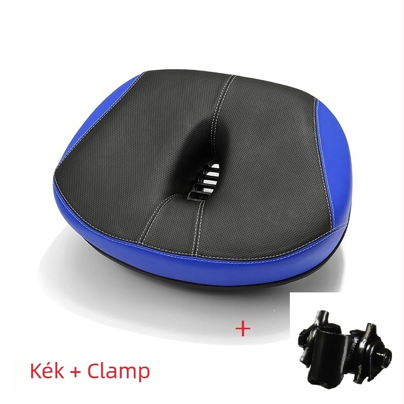 Zhiqiu kerékpárnyereg, 6116 modell, memóriahab, PU bőr, vas és környezetbarát műanyag