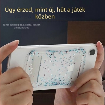 Mobiltelefon hűtőpatch, szilikon, vezeték nélküli, 50 g, újrahasználható