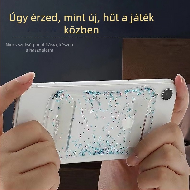 Mobiltelefon hűtőpatch, szilikon, vezeték nélküli, 50 g, újrahasználható