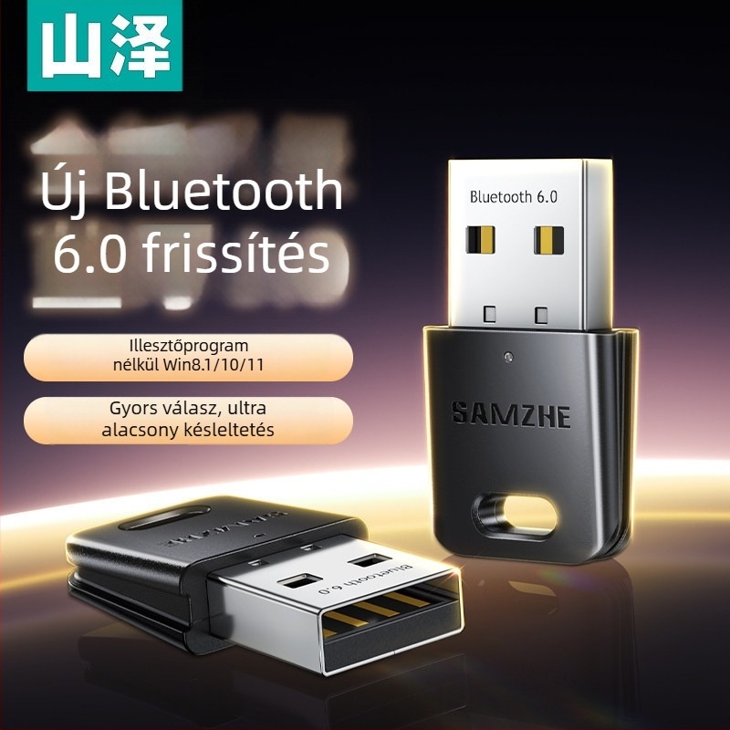 BT54H Bluetooth adapter PC-hez, USB adó-vevő modul, Bluetooth 5.4