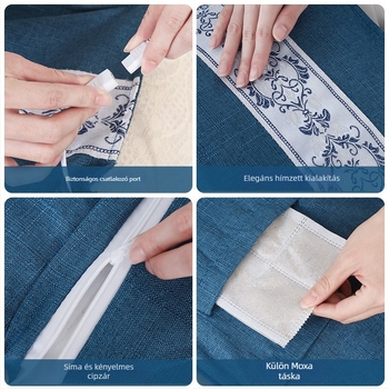 Tengeri só melegítő tasak – Elektromos melegítés, 220V, 100W, 40–65°C, 4,5 kg