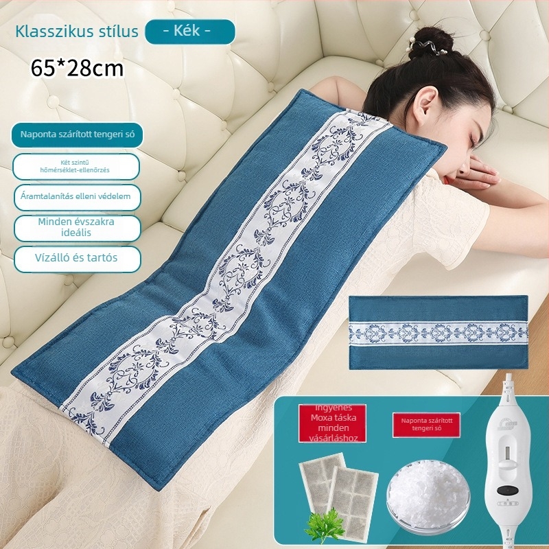 Tengeri só melegítő tasak – Elektromos melegítés, 220V, 100W, 40–65°C, 4,5 kg