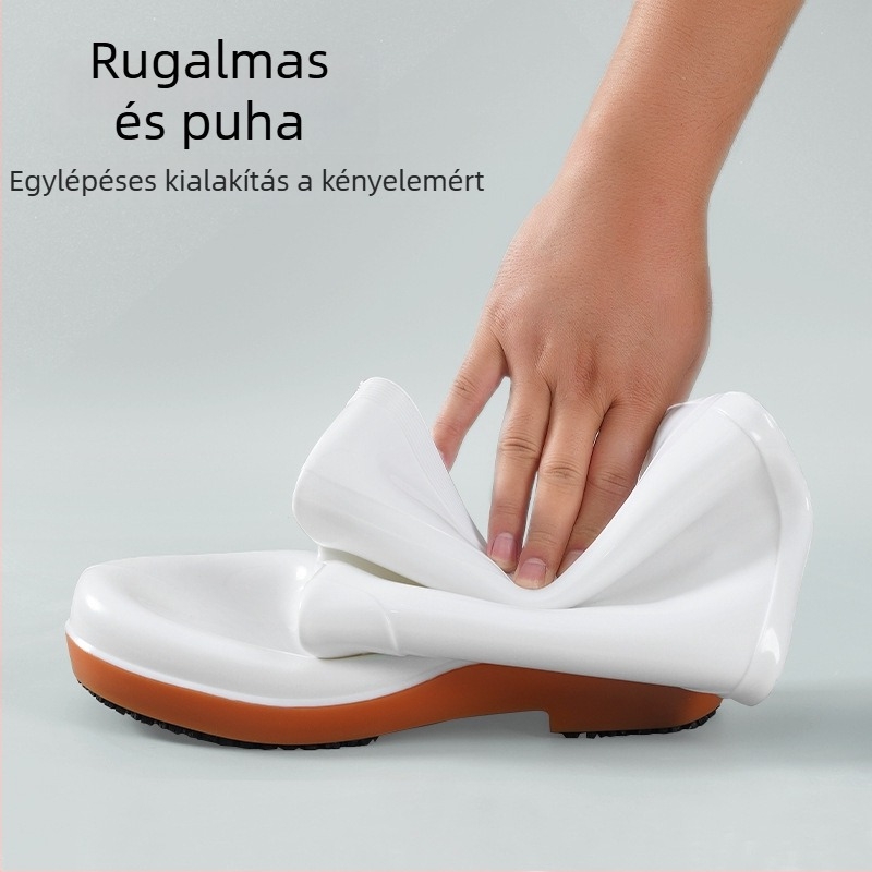 Esőcsizmák PVC – csúszásmentes, magas szár, hálós bélés, talp marháin ín, kerek orr
