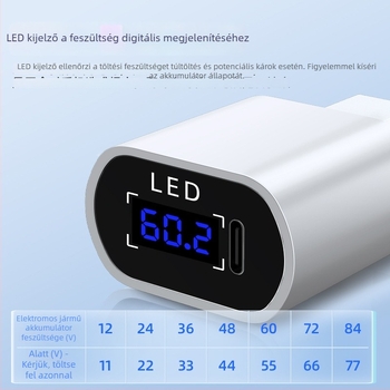 PD20W autó USB gyors töltő vonali USB konverterrel, univerzális 12V/48V/60V/72V/100V