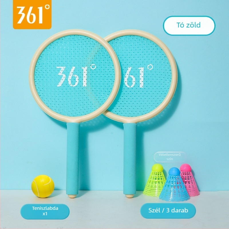 361 Degrees gyerekeknek szánt tollaslabdaütő – ABS váz, nylon zsinór, 75–79 g tömeg, G5 fogó, közvetlen ütés