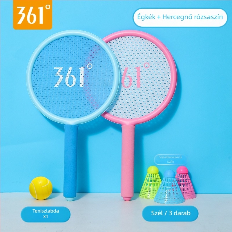361 Degrees gyerekeknek szánt tollaslabdaütő – ABS váz, nylon zsinór, 75–79 g tömeg, G5 fogó, közvetlen ütés