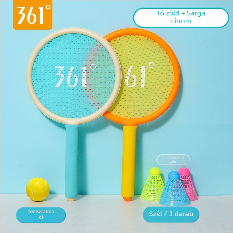 361 Degrees gyerekeknek szánt tollaslabdaütő – ABS váz, nylon zsinór, 75–79 g tömeg, G5 fogó, közvetlen ütés