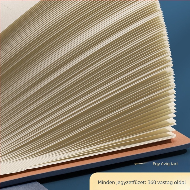 Xiwen jegyzetfüzet PU borítással és binder kötésű, 40 g papír, több mint 100 oldal, kínai stílus