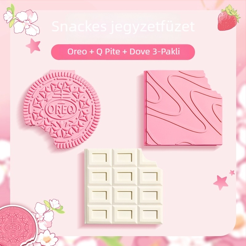 Jegyzetfüzet Kappa bear, űrlény alakú; alapcsomagolás; IP-licenc nélküli