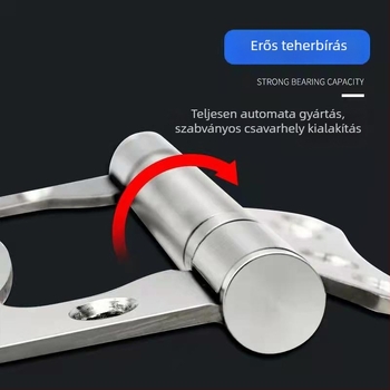 Fa ajtóhoz való pánt - rozsdamentes acél, csendes csapágy, horony nélküli