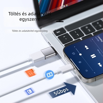 OTG Type-C USB 3.0 adapter, USB pendrive konverter Type-C eszközökhöz