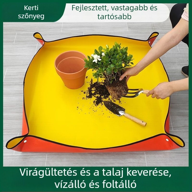Kerti padlómat, vízálló és nedvességálló, átültetésre szánt, beltéri használat, többfunkciós