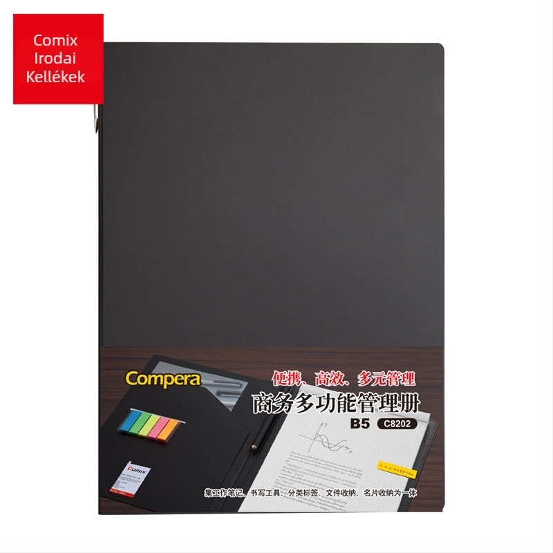 Qixin jegyzetfüzet PP borítóval, modellek C8201/C8202/C8203, téphető cérnás kötés, nem importált