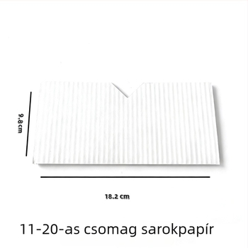 L-formájú sarkvédő kraftpapírból készült keretekhez, kalligráfiához és hagyományos kínai festészethez