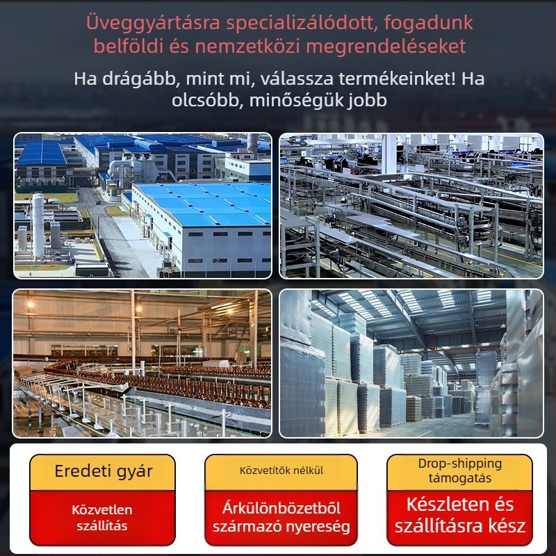 Lanlan zárt üvegboros edény csappal, négyzetes formájú, 5L+ kapacitás, magas minőség, testreszabható logó