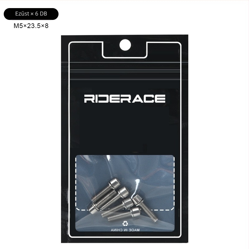 Kerékpár kormánycsavarok Riderace RR9765 (Fém • Riderace • RR9765)