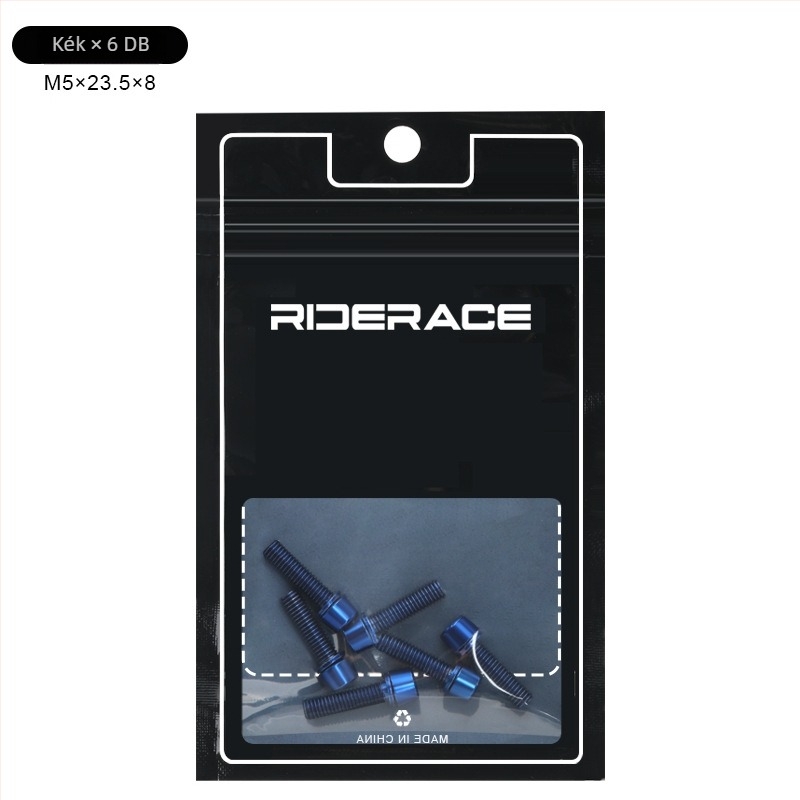 Kerékpár kormánycsavarok Riderace RR9765 (Fém • Riderace • RR9765)