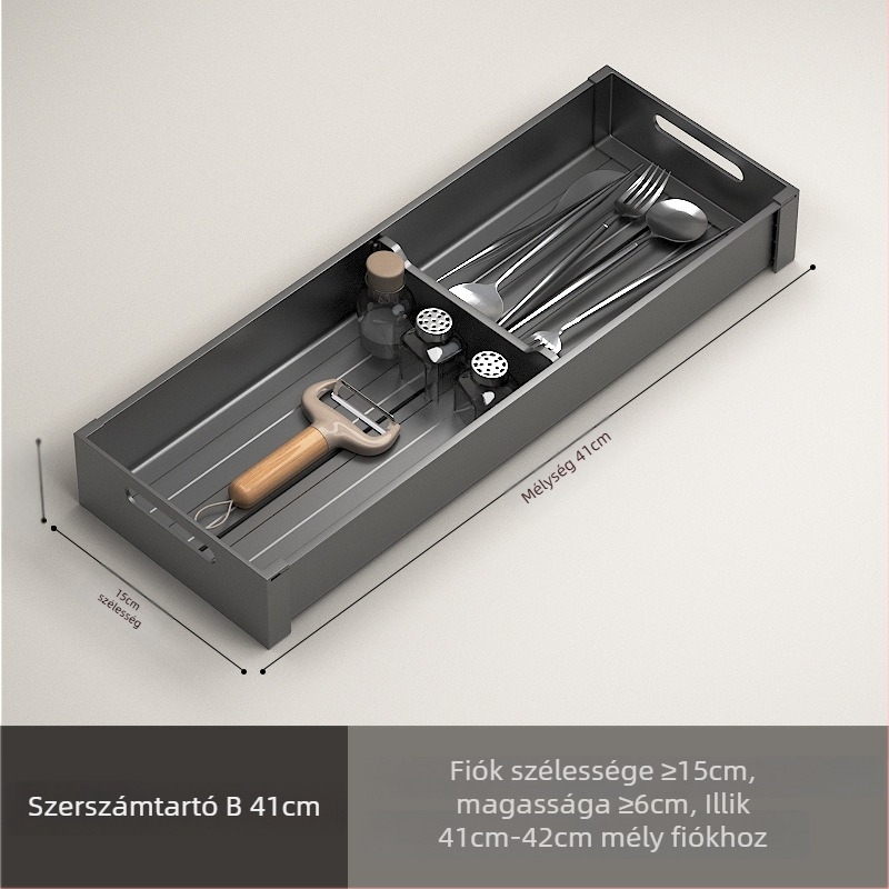 Tálak szárítóállványa fiókos, DARXINEE/Dahini, modern stílus, konyhai tárolóállvány