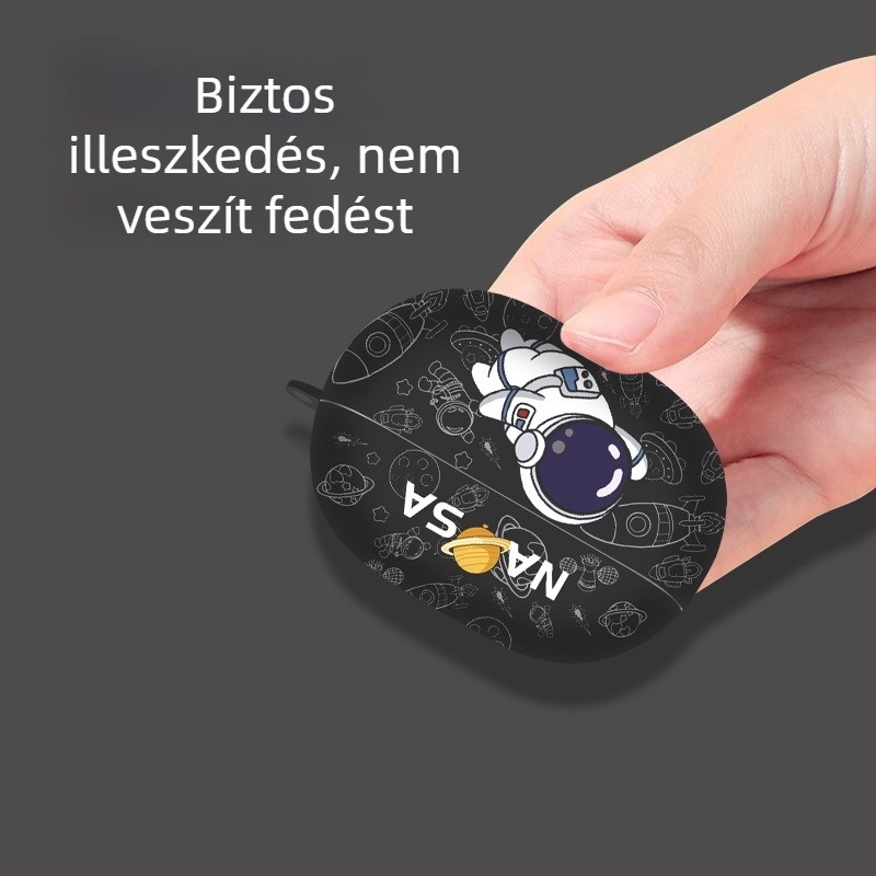 Huawei FreeBuds Pro 5 védőtok, kézzel készített, rajzfilm stílusú, vízátviteles matrica