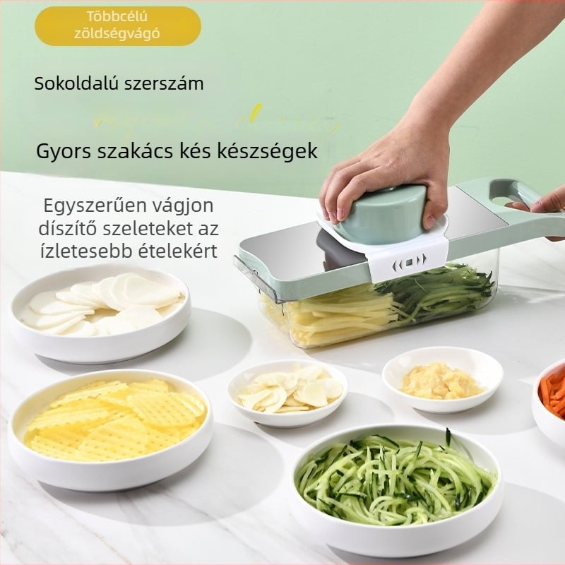 Multifunkcionális zöldségvágó készlet - Márka Youluoman; Modell 8028; Stílus: Light Luxury; Funkció: Multifunkcionális; Kategória: Multifunkcionális zöldségvágó