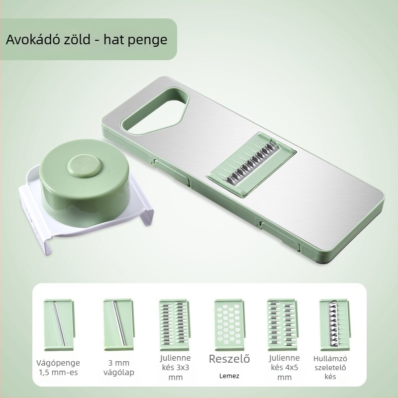 Multifunkcionális zöldségvágó készlet - Márka Youluoman; Modell 8028; Stílus: Light Luxury; Funkció: Multifunkcionális; Kategória: Multifunkcionális zöldségvágó